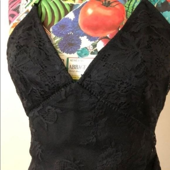 NBD REVOLVE Ellie Lace Midi Dress Backless Plunge Halter - Picture 4 of 7
